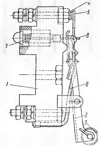 Рис. 74. Кулачковый контактор цепей управления типа КР-3А