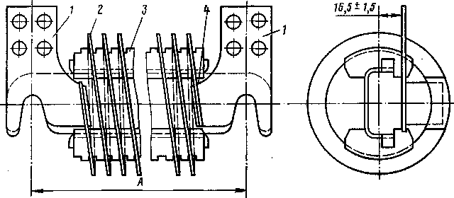 Рис. 97. Элемент резистора КФ