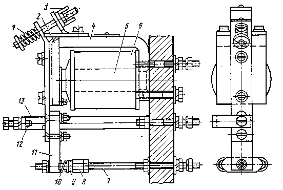 Рис. 109. Реле напряжения Р-3100: