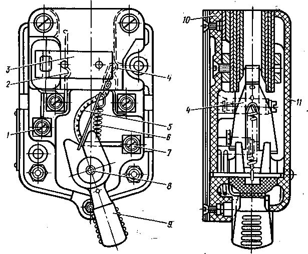 Рис. 136. Выключатель управления ВУ-223