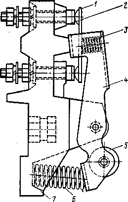 Рис. 128. Кулачковый контактор КЭ-42А