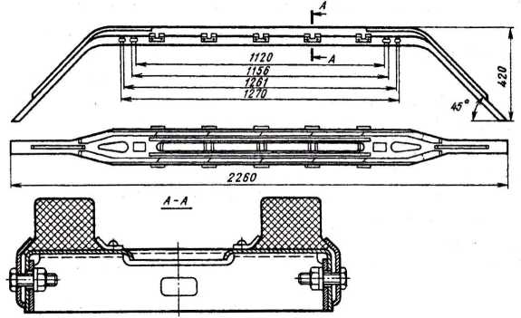 Рис. 3.4. Полоз токоприемника