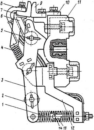 Рис. 3.25. Контактор КЭ-4Д: 