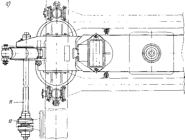 Рис. 8. Центральное подвешивание