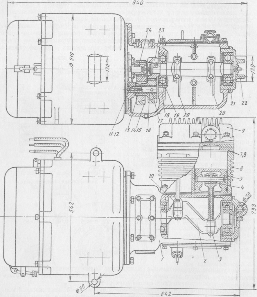 Мотор-компрессор ЭК-7В